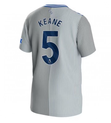 Everton Michael Keane #5 Tredjetröja 2023-24 Kortärmad